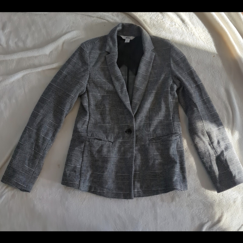 Old Navy Houndstooth Blazer Size Medium Tall